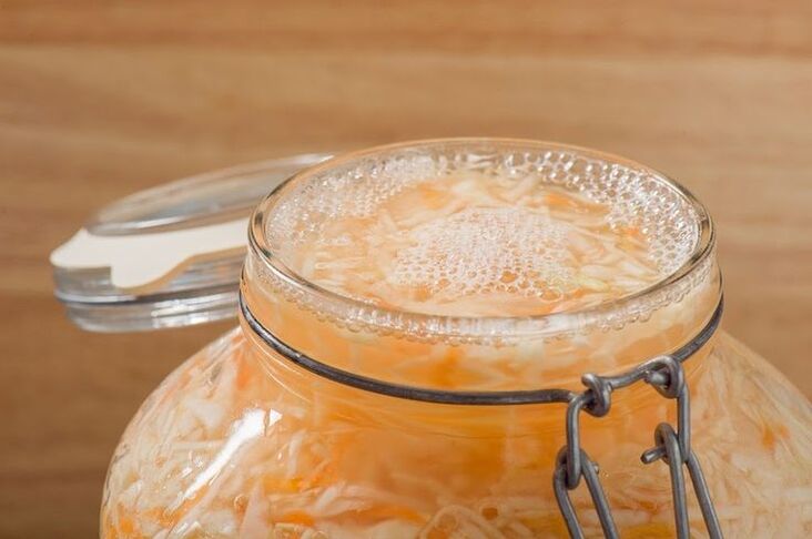sauerkraut brine for parasites